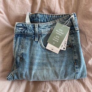 👖NWT!! Size 8 curvy fit Straight leg Denim - H&M